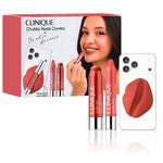 Clinique Conjunto cláudia arenas x clinique chubby #nude 3 peças