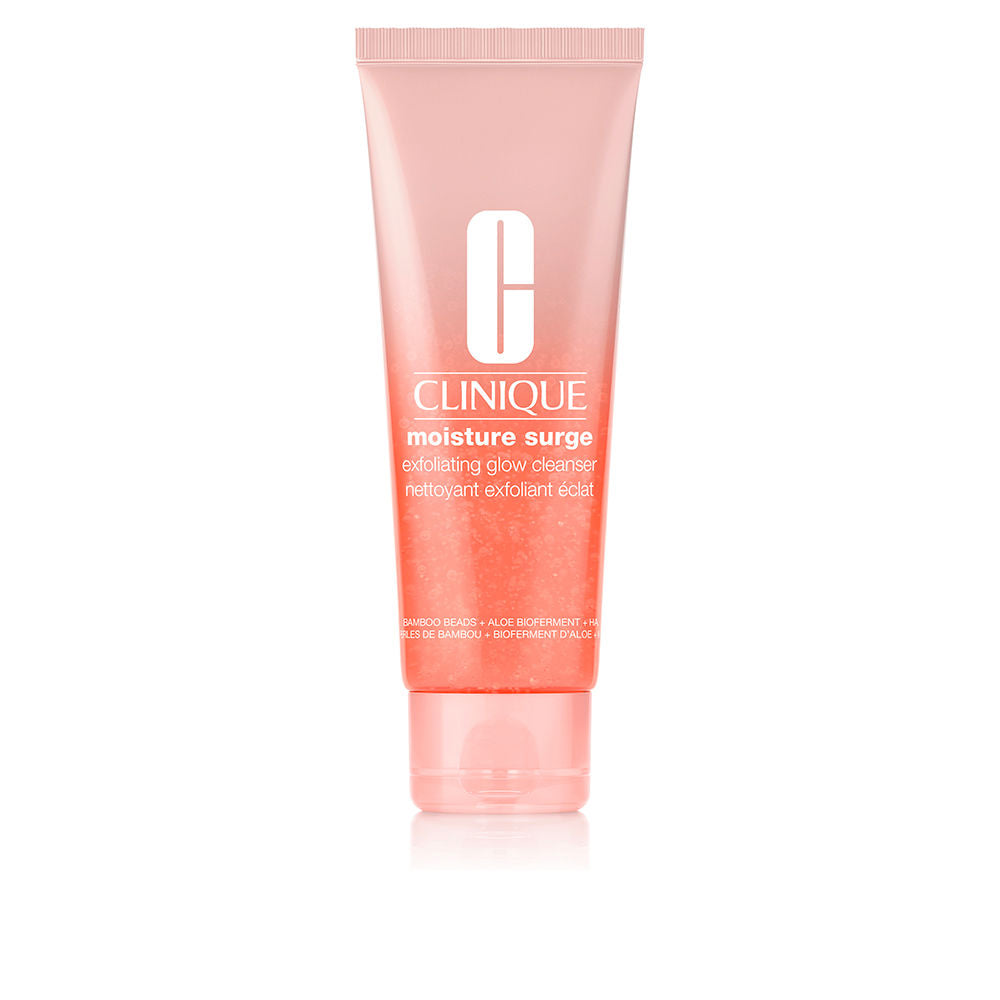 Clinique Gel de surto de umidade de limpeza esfoliante iluminador 125ml