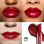 Rimmel London Oh meu brilho! escorregar stick batom líquido #400-rebel 1 u
