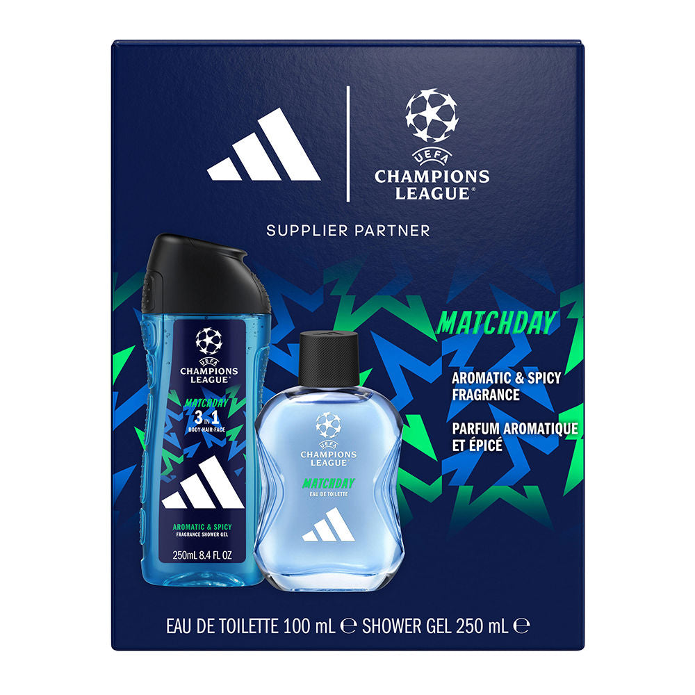 Adidas Estojo para dia de jogo da uefa champions (2 peças)