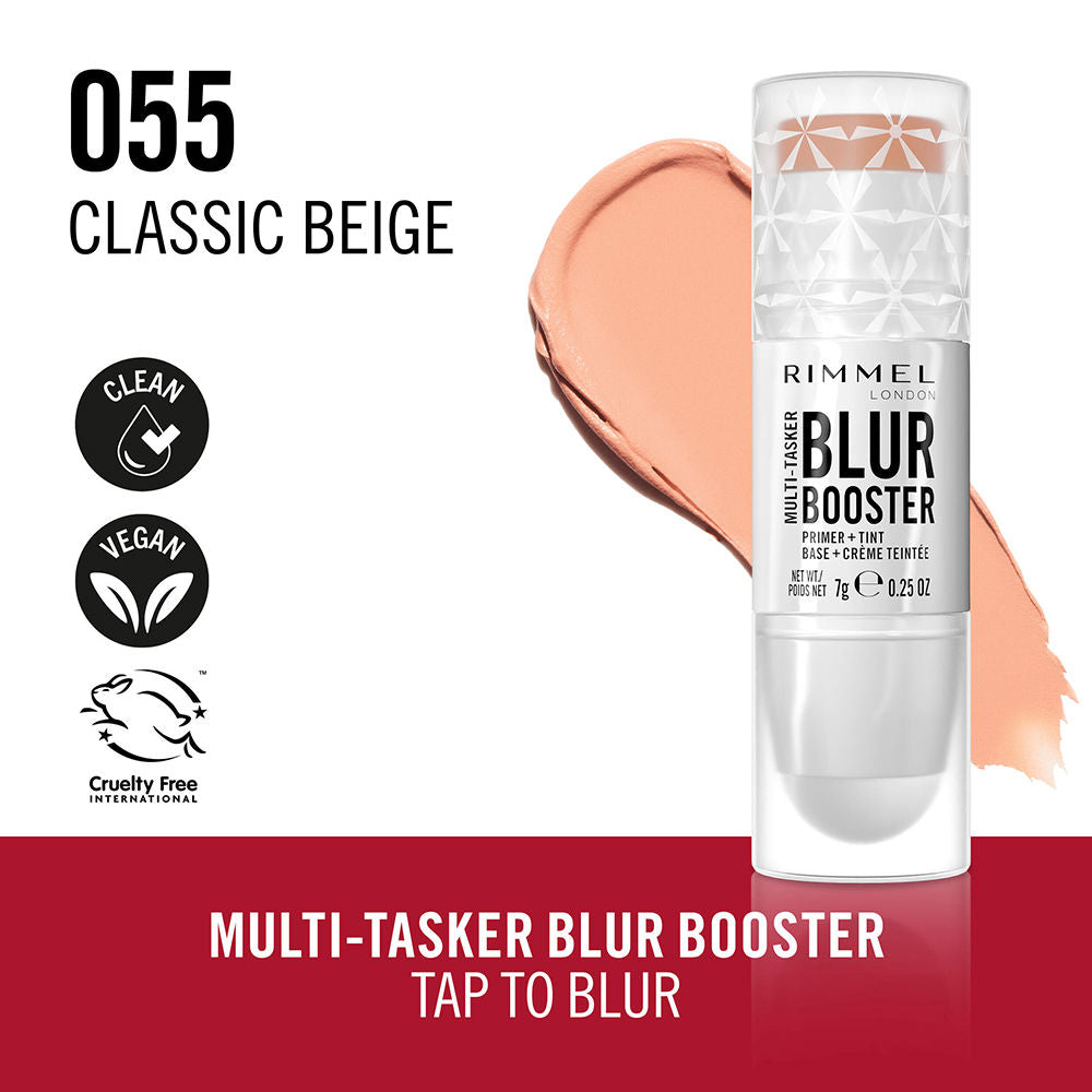 Rimmel London Primer multifuncional com efeito blur e bastão de cor #055-bege clássico 7 g