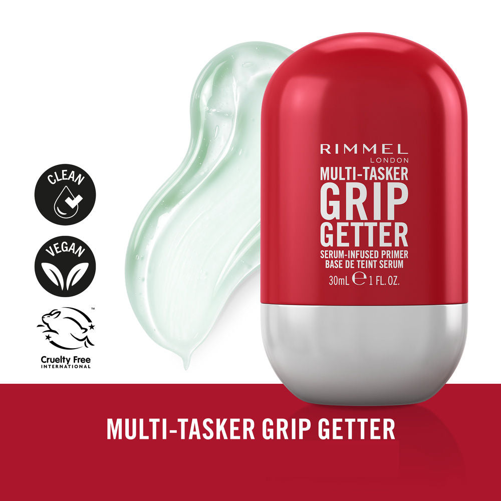 Rimmel London Primer multifuncional com sérum grip getter 30 ml