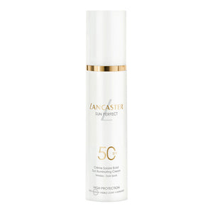 Lancaster Creme iluminador sun perfect fps 50, estojo com 3 unidades.