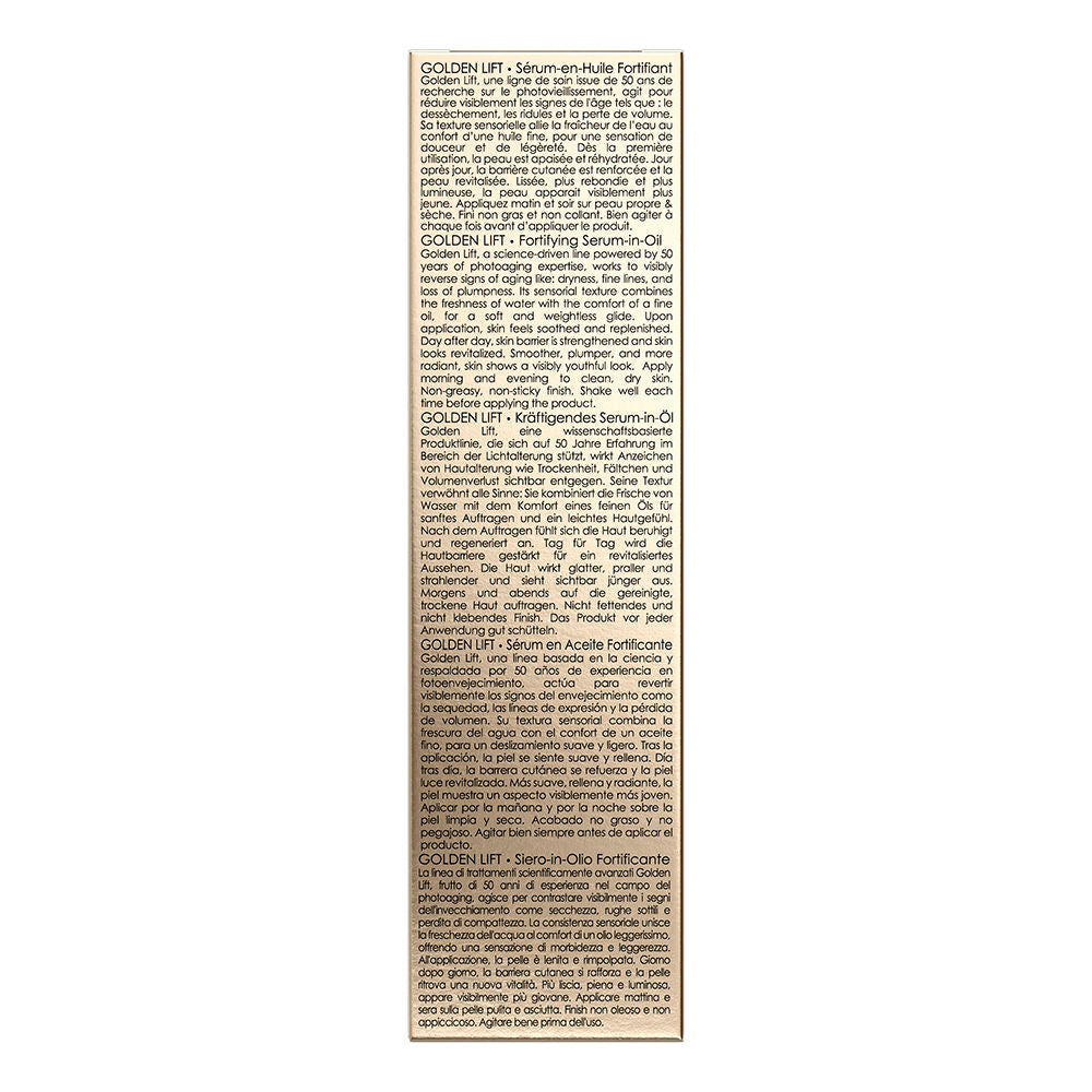 Lancaster Golden lift sérum-em-óleo fortificante 50 ml