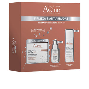 Avène Kit com 3 peças: creme hialurônico ativador b3 + água termal + sérum hab3