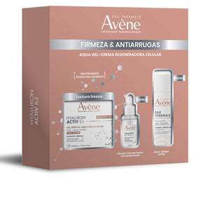 Avène Kit com 3 peças: gel-creme hialurônico ativador b3 + água termal + sérum hab3