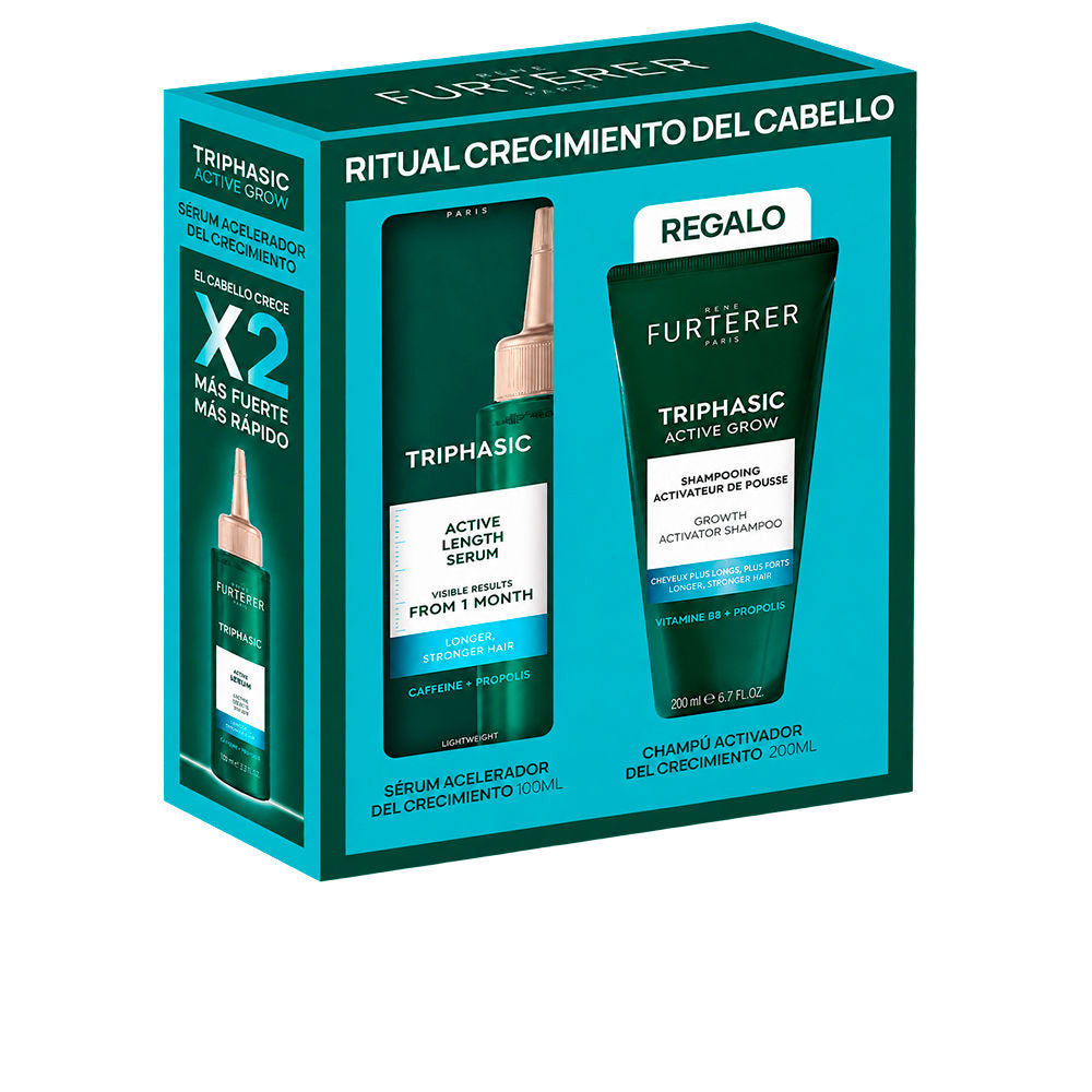 Rene Furterer Conjunto triphasic active grow serum + shampoo (2 peças)