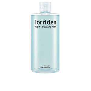 Torriden Água de limpeza com ácido hialurônico de baixo peso molecular dive-in 400 ml