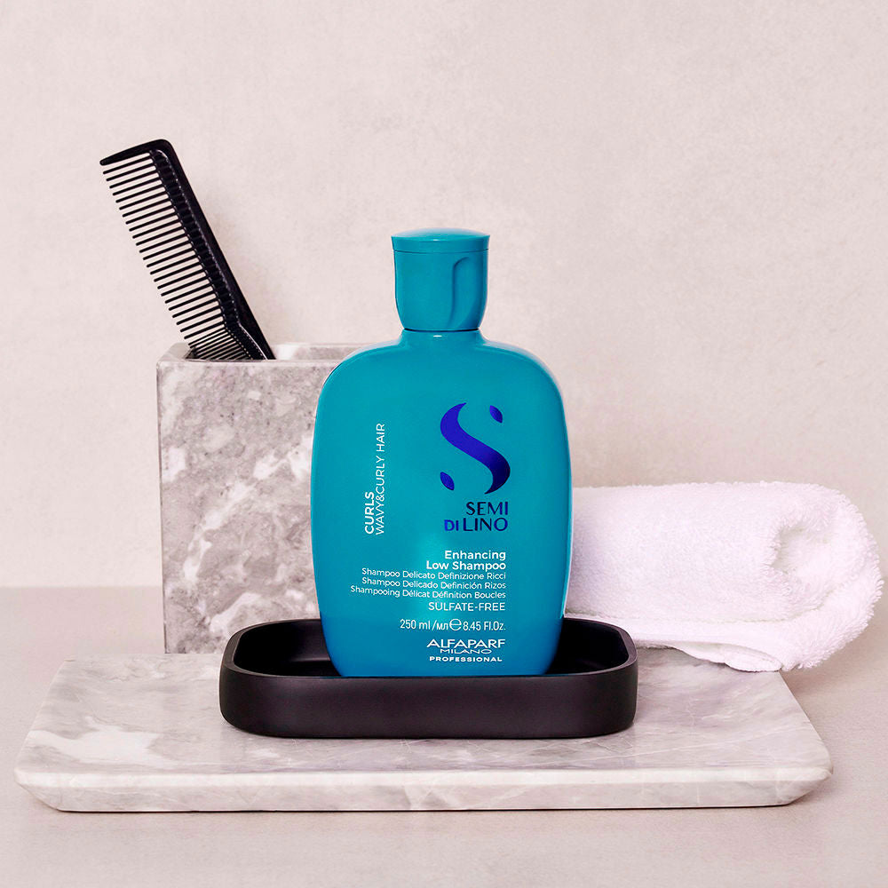 Alfaparf Milano Shampoo revitalizante semi di lino curls 250 ml