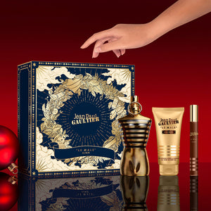 Jean Paul Gaultier Le male elixir parfum conjunto de 3 peças