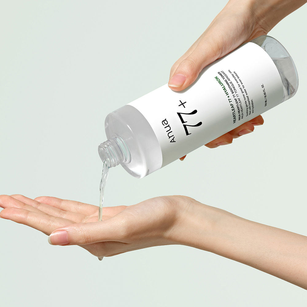 Anua Tônico calmante heartleaf 77+ hyaluron 250 ml