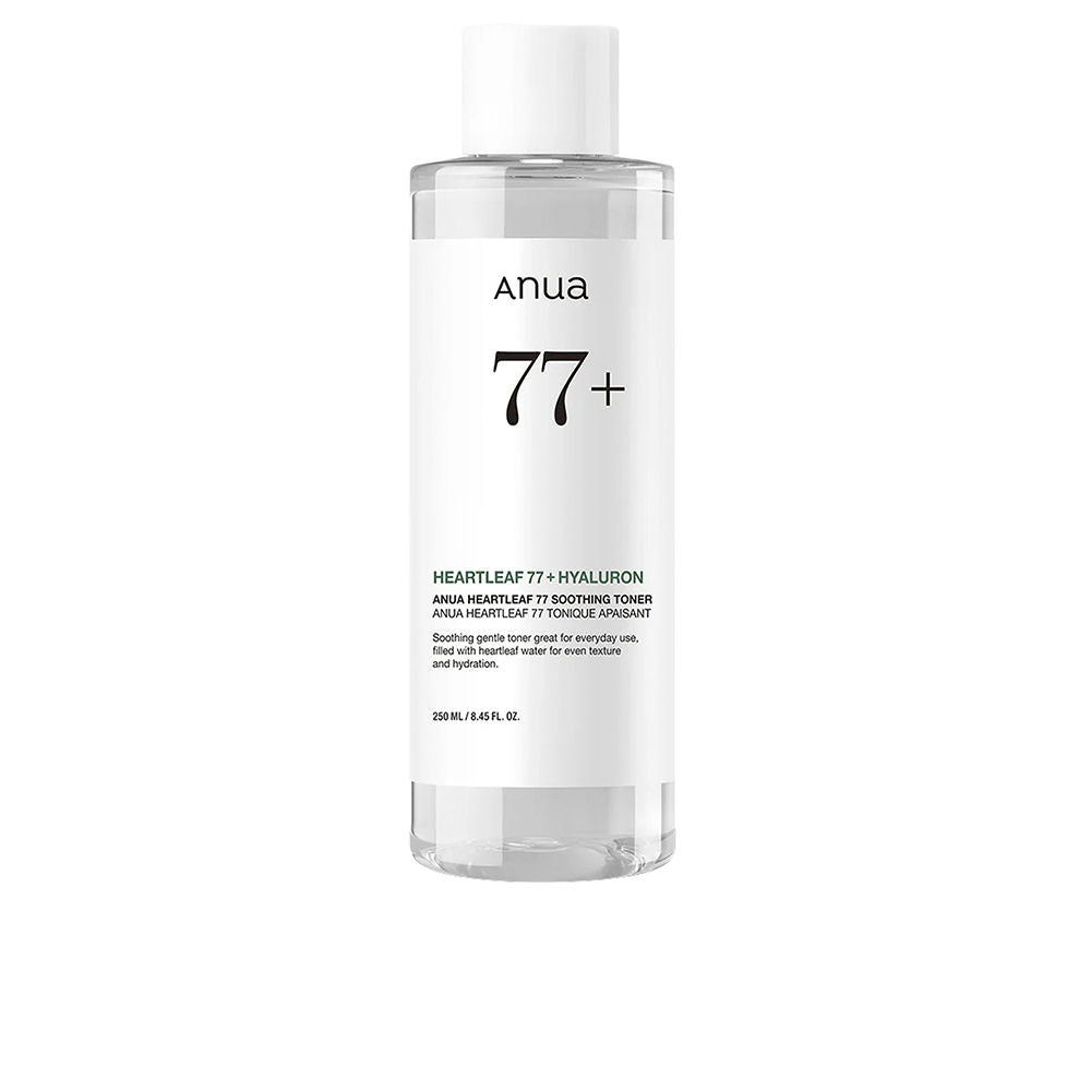 Anua Tônico calmante heartleaf 77+ hyaluron 250 ml