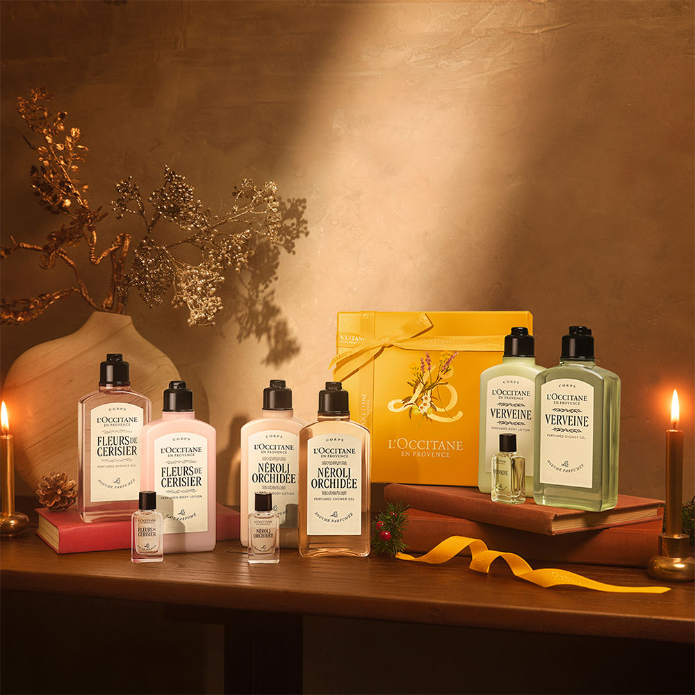 L'Occitane En Provence Estojo fleurs de cerisier 3 peças