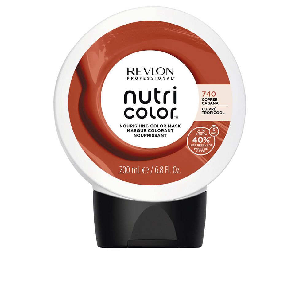 Revlon Professional Máscara de coloração nutritiva nutri color #copper cabana 200 ml