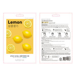 Missha Máscara facial airy fit sheet #limão 1 unidade