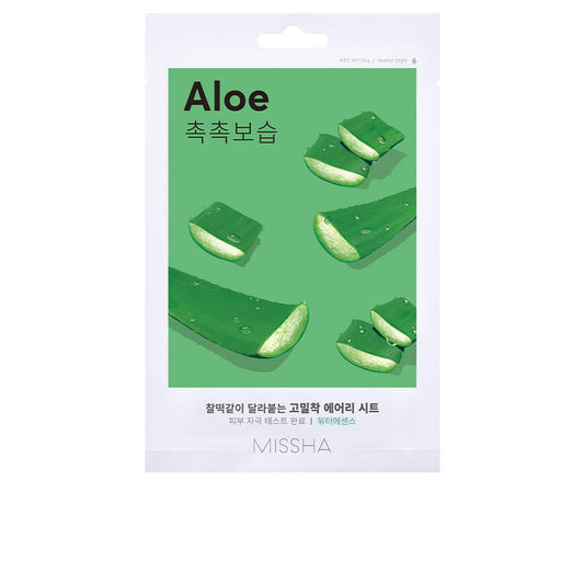 Missha Máscara facial airy fit sheet #aloe 1 unidade
