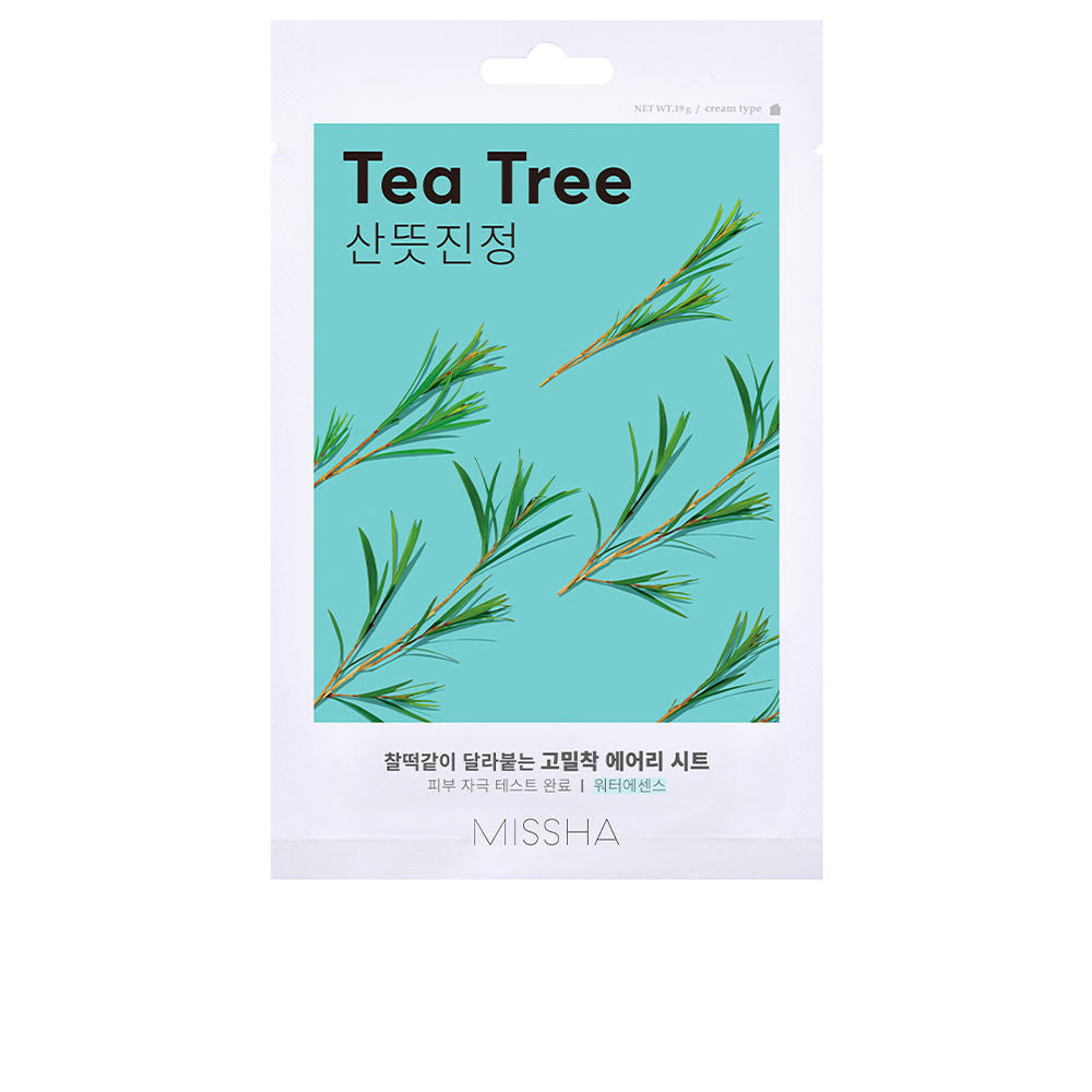 Missha Máscara facial air fit #tea tree 19 g