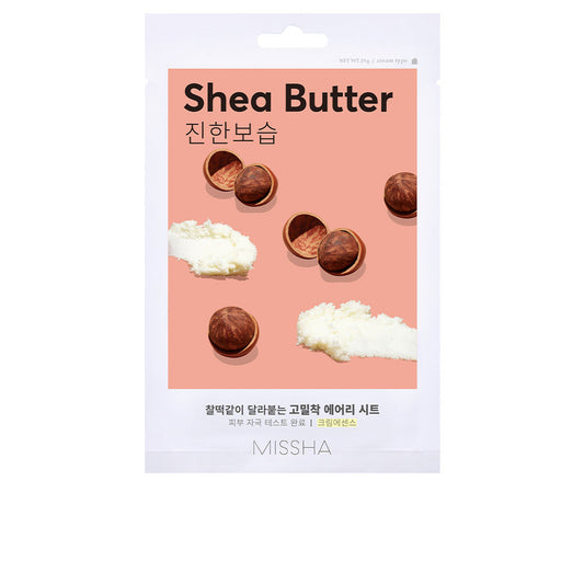 Missha Máscara facial airy fit sheet com manteiga de karité (1 unidade)