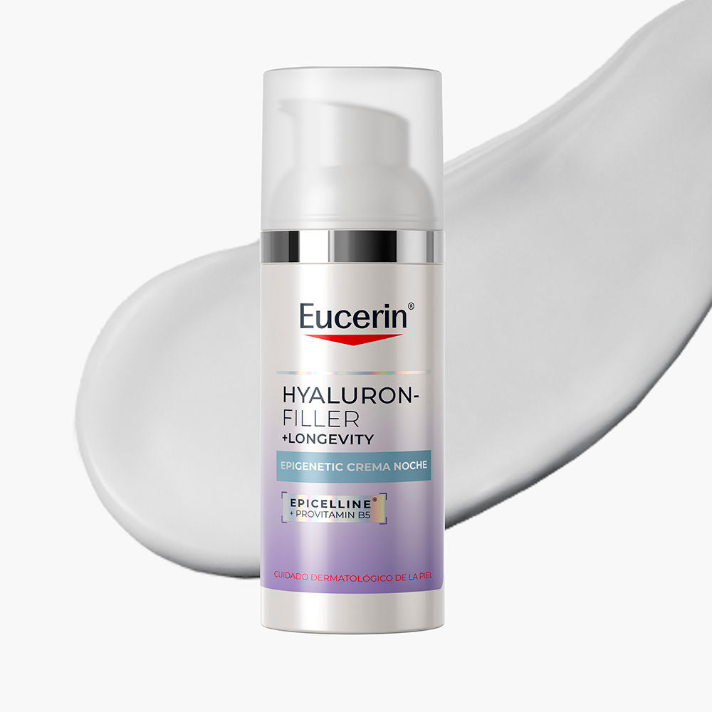 Eucerin Hyaluron-Filler + Longevity - Creme de Noite Anti-Envelhecimento Epigenético 50 ml