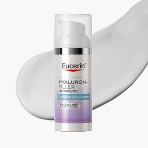 Eucerin Hyaluron-Filler + Longevity - Creme de Noite Anti-Envelhecimento Epigenético 50 ml