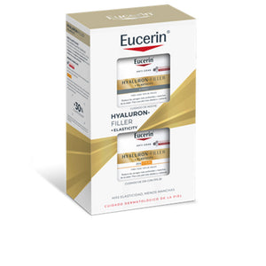 Eucerin Estojo de 2 peças com preenchimento de ácido hialurônico + elasticidade para dia e noite