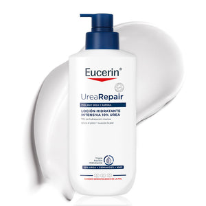 Eucerin Loção hidratante intensiva urearepair com 10% de ureia, 400 ml
