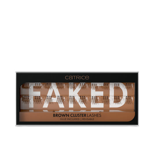 Catrice Cílios postiços faked brown cluster, 20 unidades