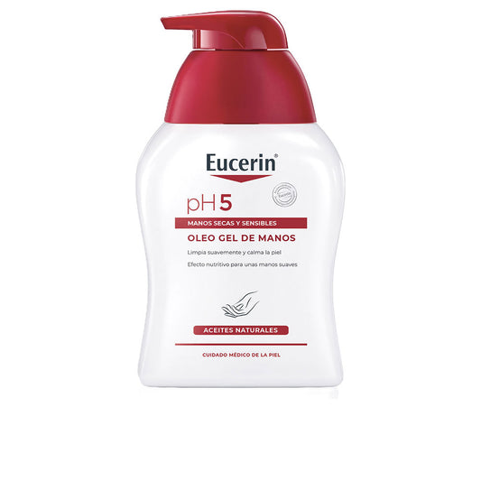 Eucerin Óleogel ph5 para mãos com pele seca e rachada 250 ml