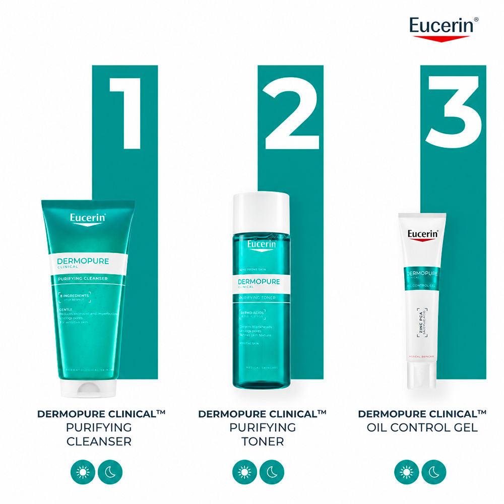 Eucerin Gel dermopure clinical oil control 40 ml