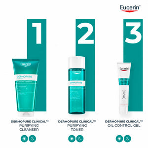 Eucerin Gel dermopure clinical oil control 40 ml