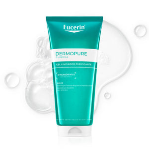 Eucerin DermoPure Clinical Gel de Limpeza Purificante Pele com Tendência Acneica 200ml