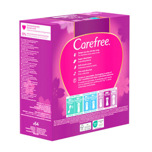 Carefree Protetor carefree maxi fresco 64 u