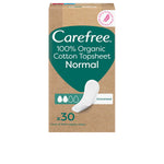 Carefree Algodão orgânico normal 30 u