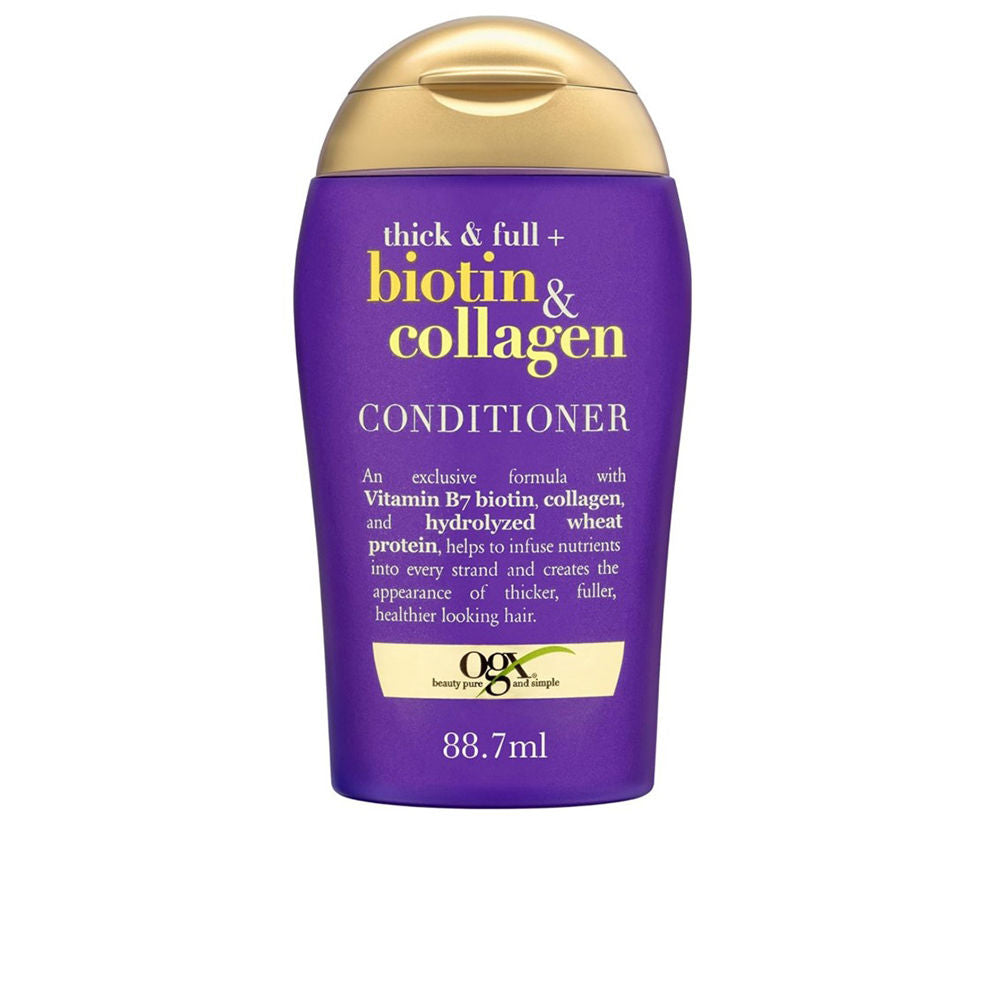 Ogx Condicionador capilar com biotina e colagénio 88 ml