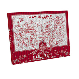 Maybelline Calendário do advento com 12 peças