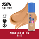 Rimmel London Base match perfection nº 250 - bege sol 30 ml