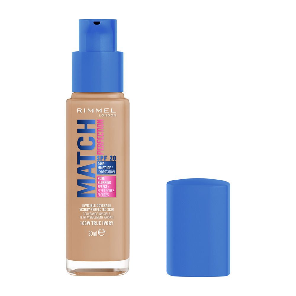 Rimmel London Base match perfection nº 103 - bege verdadeiro 30 ml
