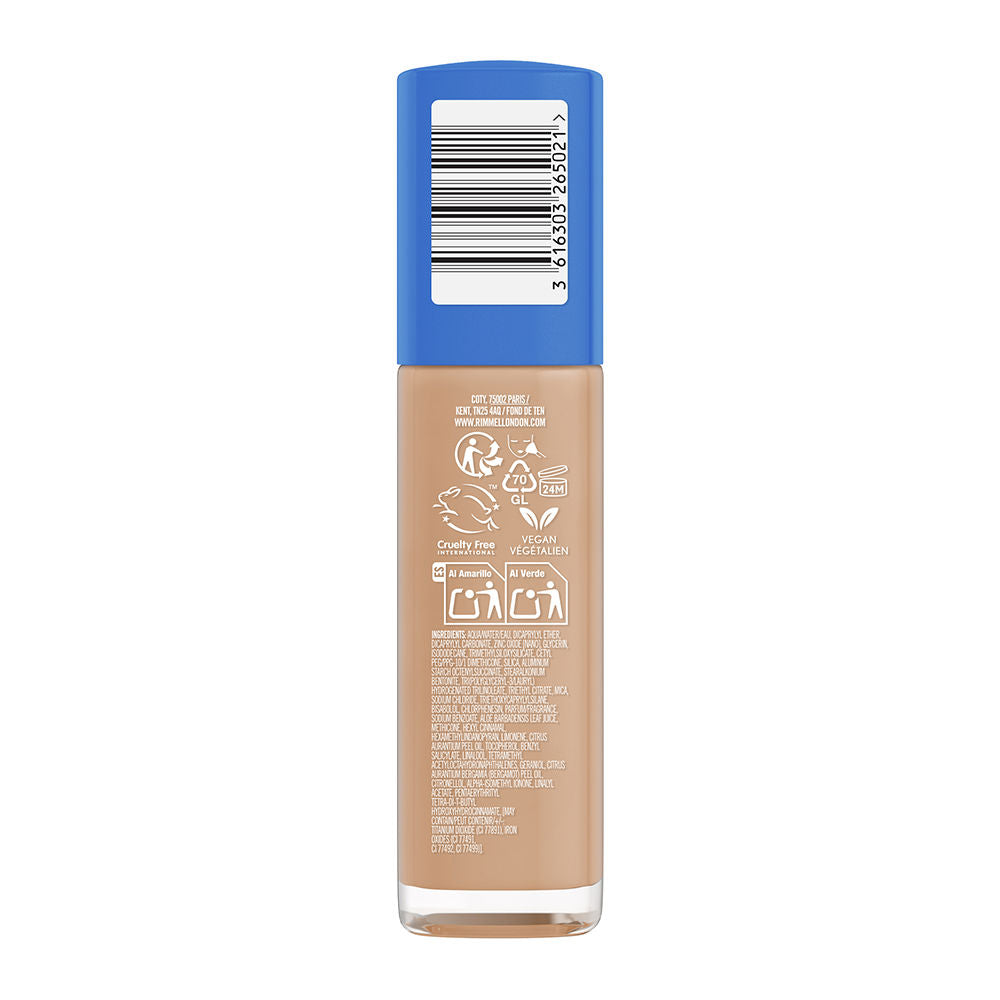Rimmel London Base match perfection nº 103 - bege verdadeiro 30 ml