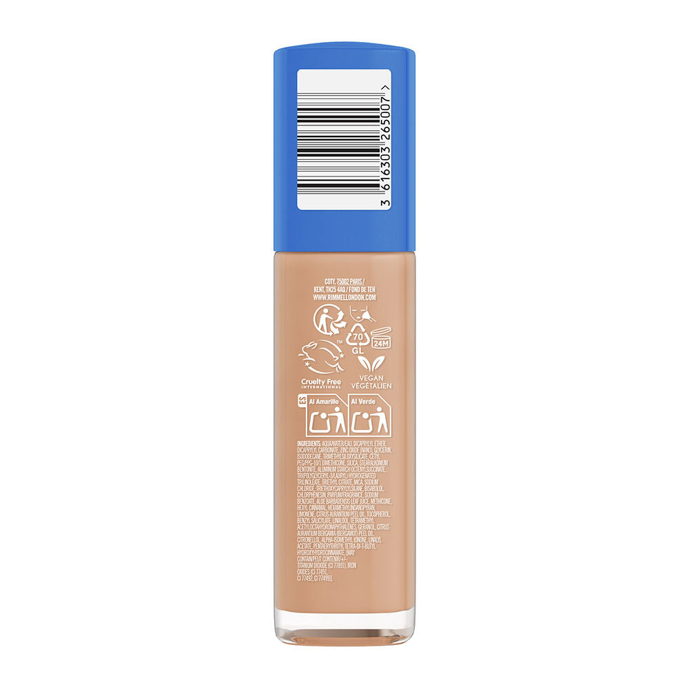 Rimmel London Base match perfection nº 203 - bege verdadeiro 30 ml