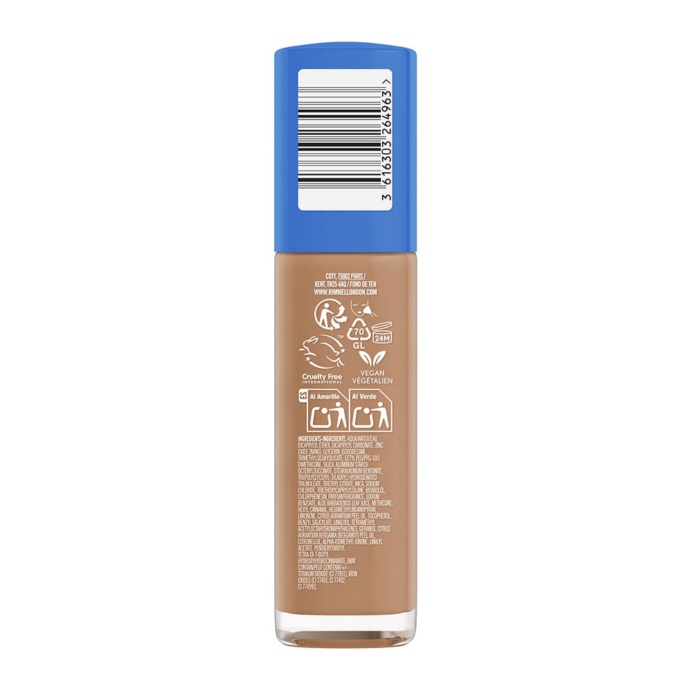 Rimmel London Base match perfection nº 400 - bege natural 30 ml