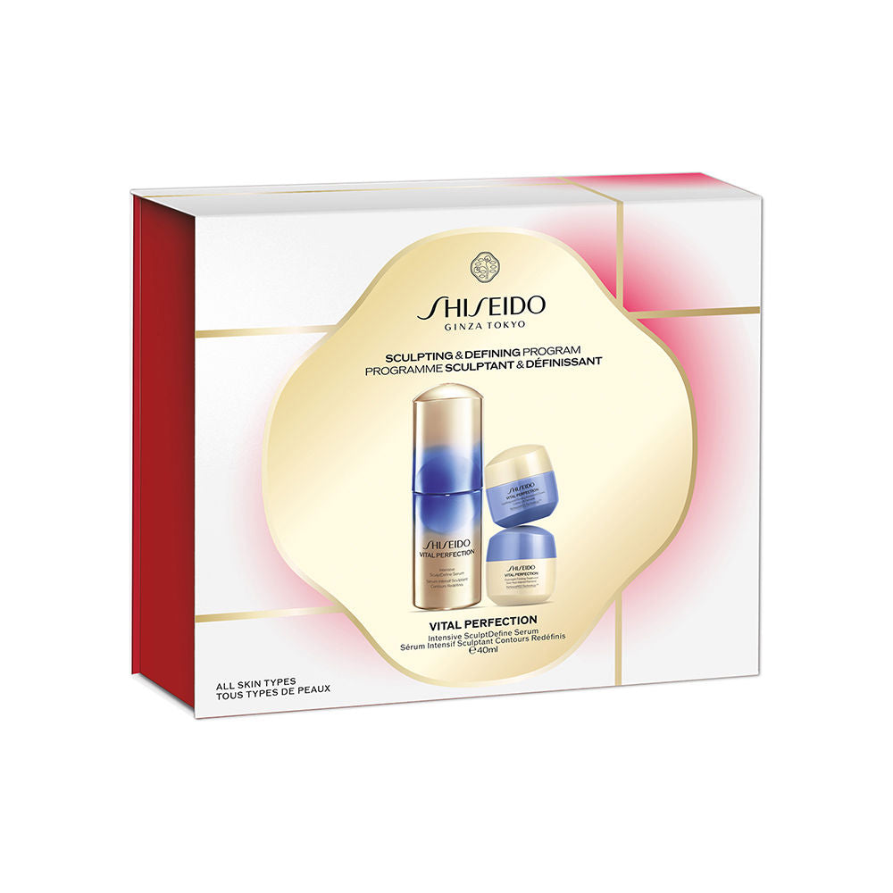 Shiseido Vital perfection intensive sculptdefine serum case 3 unidades