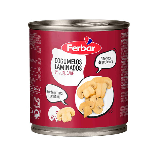 Ferbar Cogumelos Laminados 185 gr