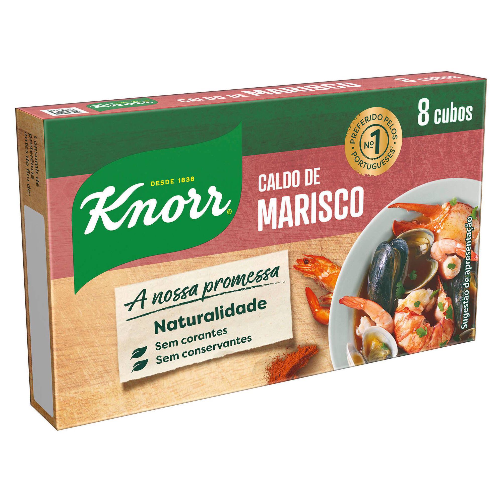Caldo de Marisco Cubos Knorr 8 un