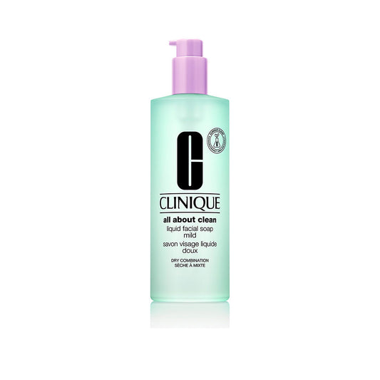 Clinique Tudo sobre limpeza jabón facial líquido suave 400 ml