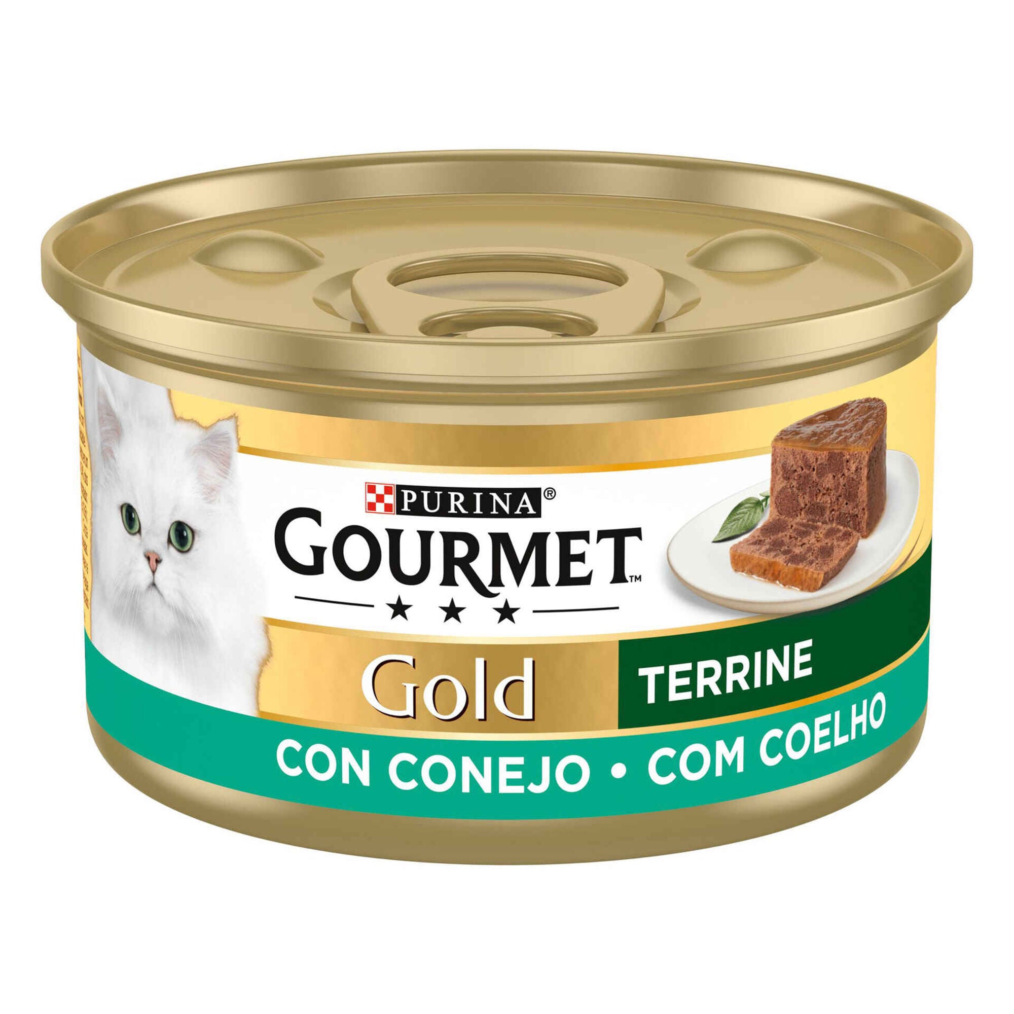 Purina Gourmet Gold Terrina Coelho para Gato Adulto 85 g