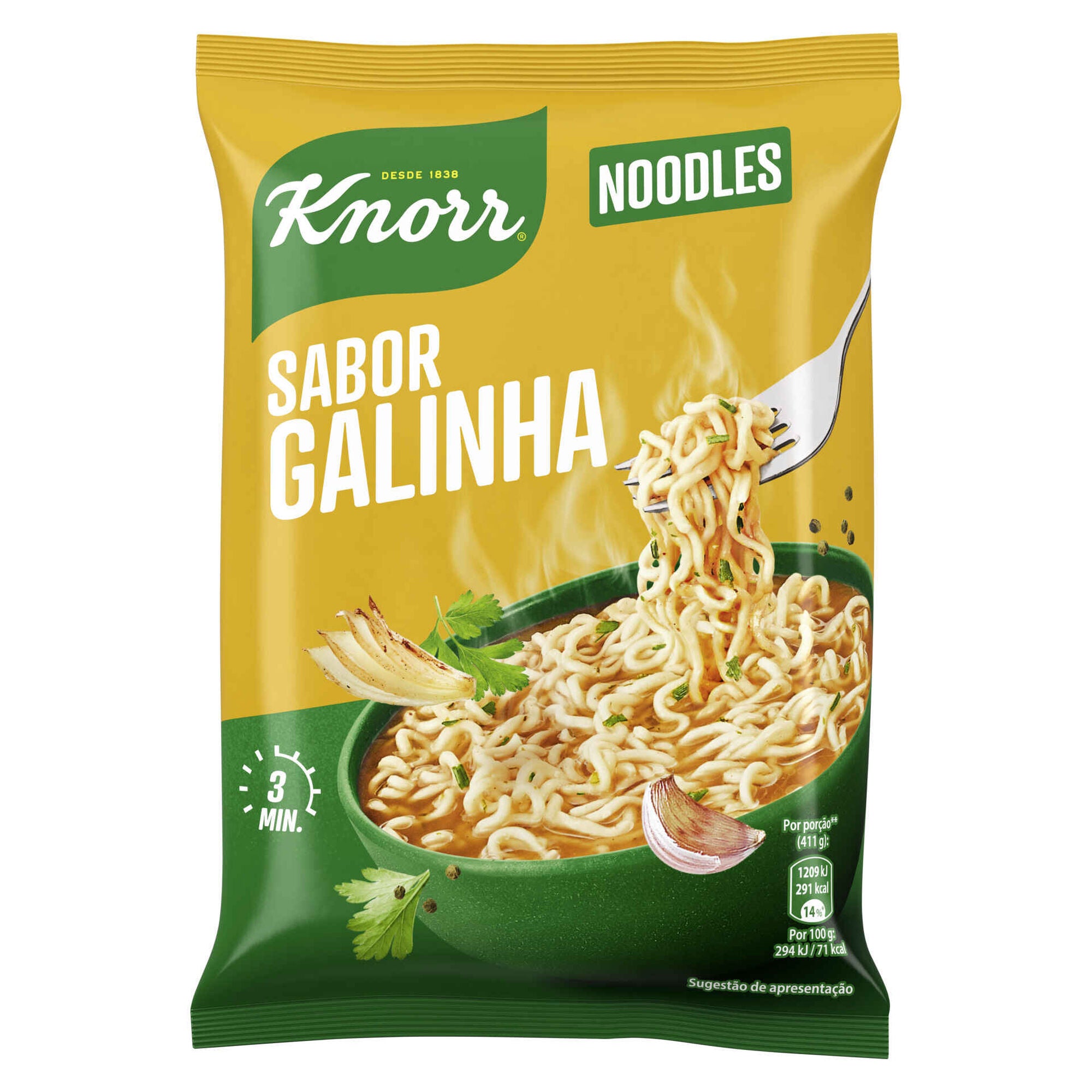 Noodles Knorr Tentação de Galinha 61 g