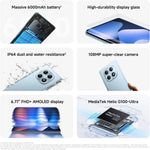 Smartphone Xiaomi Redmi Note 15 6+128 Preto - MZB0M8GEU