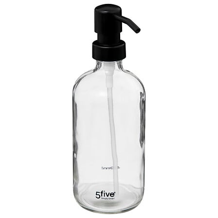 HKH Dispensador de Sabonete Líquido em Vidro 450 ml
