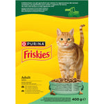 Ração Purina Friskies para Gato Adulto com Coelho, Frango e Legumes 400 g