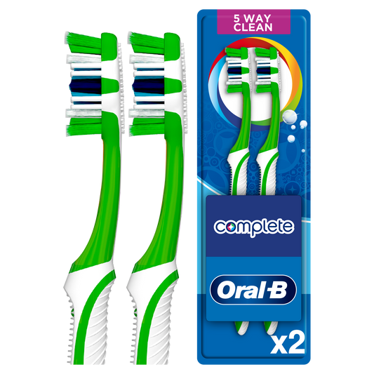 Oral-B Complete Escova de Dentes 5Way Clean 2 un
